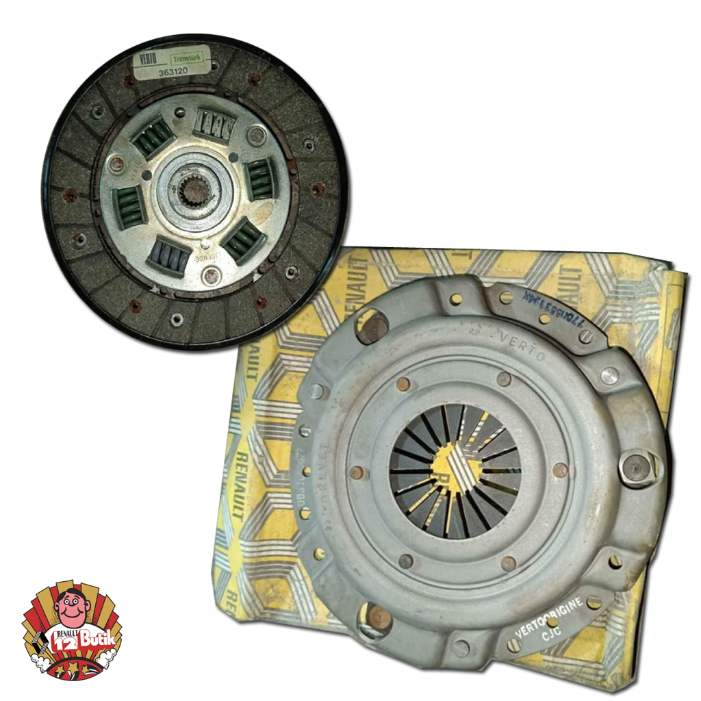 RENAULT 12 MAİS YETKİLİ SERVİS MALI 1300 CC BASKI+BALATA SET