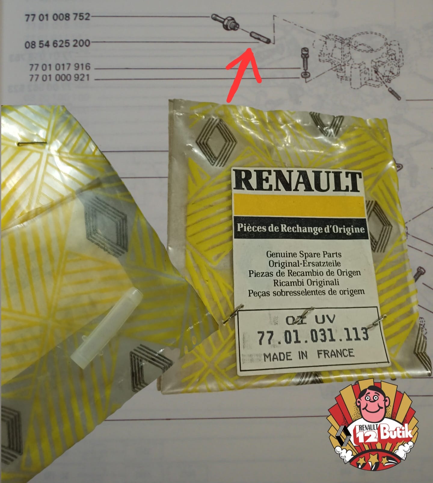 RENAULT 12 MAİS SOLEX KARBÜRATÖR BENZİN GİRİŞ FİLTRESİ 