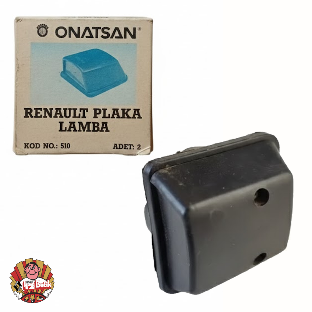 RENAULT 12 TN/SW FAZ1/2 ARKA PLAKA LAMBASI TAKIMI